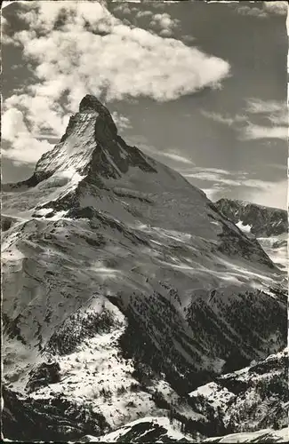 hw00095 Zermatt VS Matterhorn Kategorie. Zermatt Alte Ansichtskarten