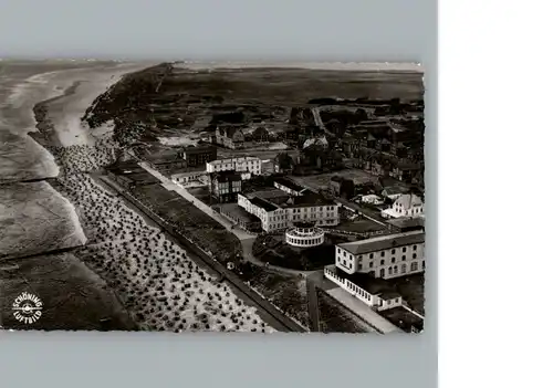 Wangerooge Nordseebad Luftaufnahme / Wangerooge /Friesland LKR