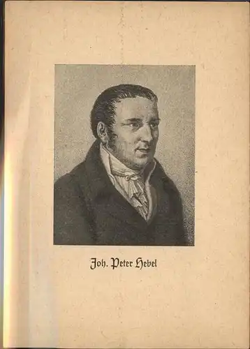 Hebel Johann Peter Lithographie Bollinger Kat. Hausen im Wiesental