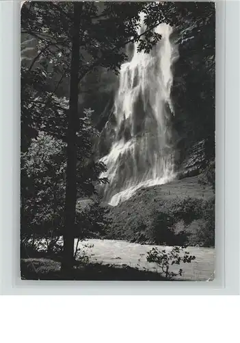 Tierfehd Linthal Glarus Schreyenbachfall Wasserfall Kat. Linthal