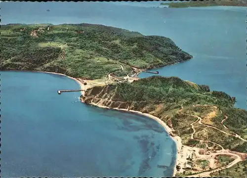 Corregidor The Rock aerial view Kat. Insel Philippinen