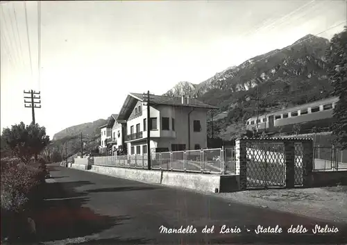 Mandello di Lario Statale dello Stelvio Eisenbahn