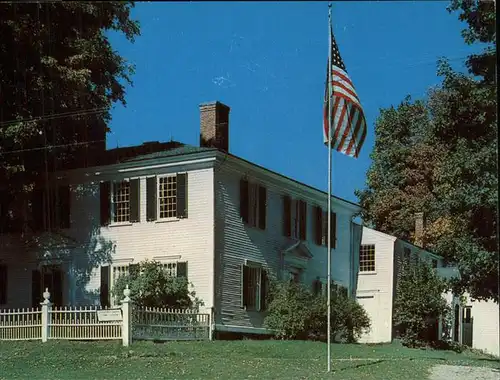 Hillsborough New Hamspire Franklin Pierce Homestead Flag