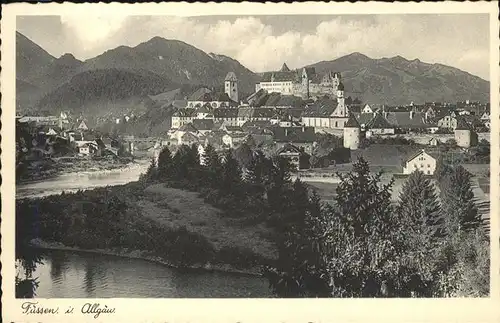 Fuessen Allgaeu Schloss