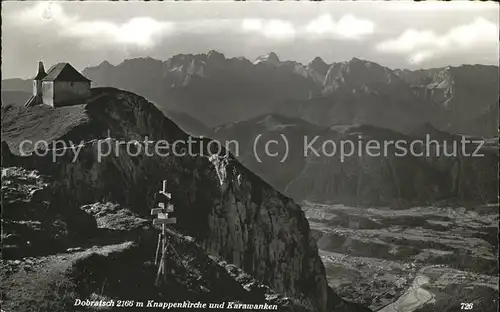 Dobratsch Kaernten Knappenkirche Kat. Oesterreich