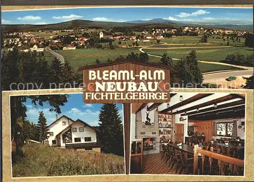 Fichtelgebirge Bleaml Alm Gasthaus Skilift  Kat. 