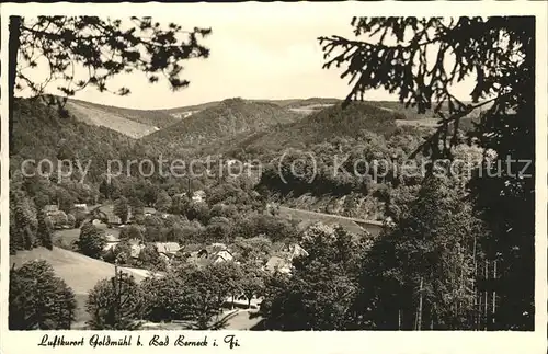 Bad Berneck Panorama Kat. Bad Berneck Fichtelgebirge