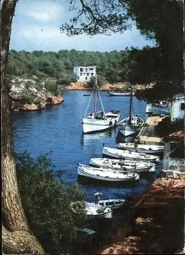 Santanyi Islas Baleares Cala Figuera Boote Kat. 