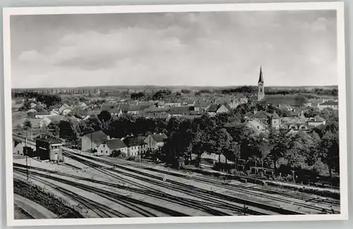 Plattling Isar Bayern Plattling  ungelaufen ca. 1955 / Plattling /Deggendorf LKR