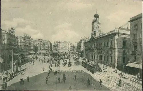 Madrid Spain Puerta del Sol / Madrid /