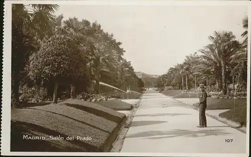 Madrid Spain Salon del Prado / Madrid /