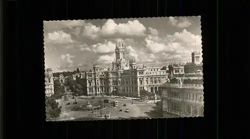 Madrid Spain Plaza de la Cibeles  / Madrid /