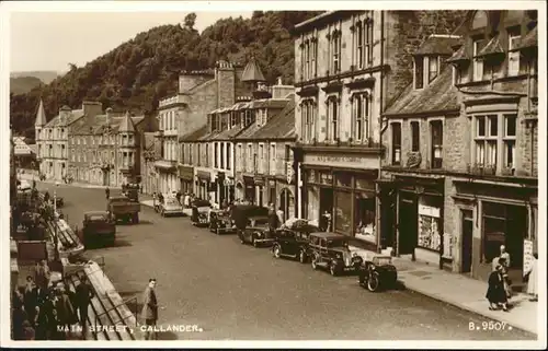 Callander Main Street / United Kingdom /