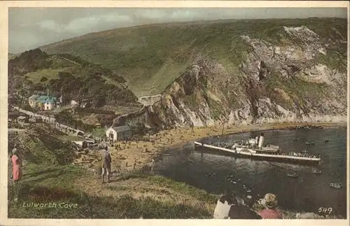 Lulworth Cove Schiff / United Kingdom /