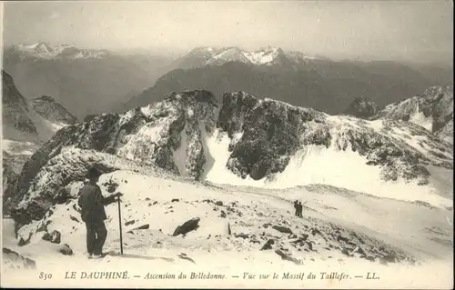 Dauphine Ascension Belledonne Massif Taillefer *