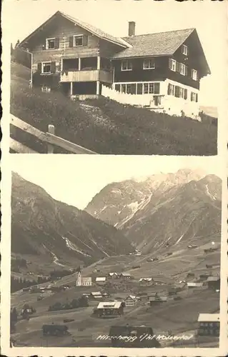 wx46259 Hirschegg Kleinwalsertal Vorarlberg  Kategorie. Mittelberg Alte Ansichtskarten