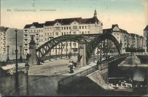 Charlottenburg Schlossbruecke / Berlin /Berlin Stadtkreis