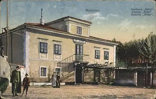 Matavun Gasthaus Reka / Kroatien /Hrvatska