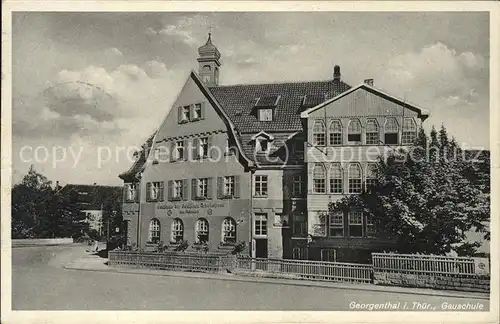 Georgenthal Gauschule Kat. Georgenthal