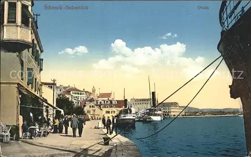 Sibenik Obala Kat. Kroatien