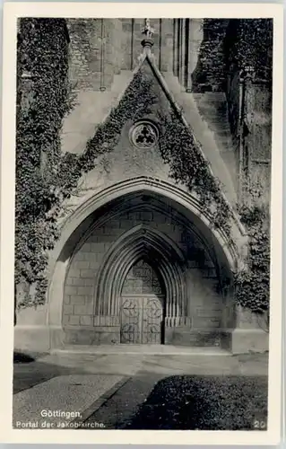 Goettingen Niedersachsen Goettingen Jakobi Kirche  * / Goettingen /Goettingen LKR