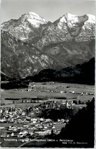 Ruhpolding Ruhpolding Sonntagshorn Reifelberg x / Ruhpolding /Traunstein LKR