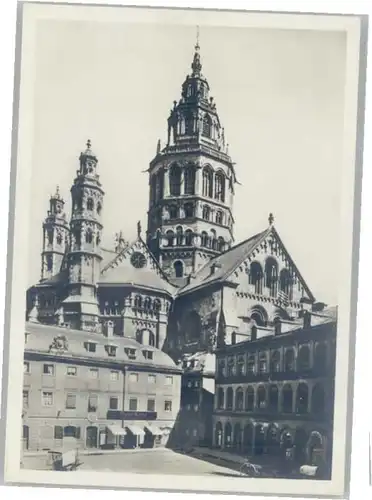 Mainz Rhein Mainz Dom Westbau * / Mainz Rhein /Mainz Stadtkreis