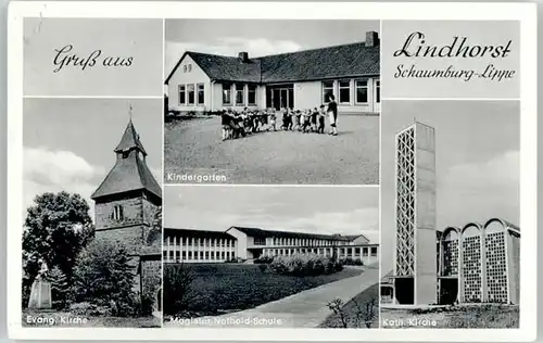 Lindhorst Lindhorst Magister Nothold Schule  x / Lindhorst /Schaumburg LKR