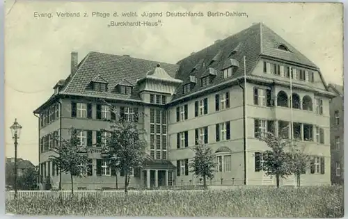 Berlin Berlin Dahlem Burckhardt Haus x / Berlin /Berlin Stadtkreis