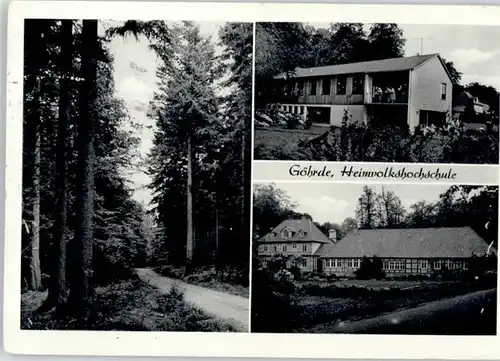 Goehrde Goehrde Heimvolkshoch Schule  x / Goehrde /Luechow-Dannenberg LKR