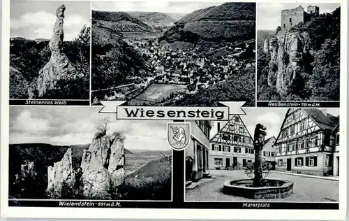 Wiesensteig Wiesensteig Reussenstein Wielandstein * / Wiesensteig /Goeppingen LKR