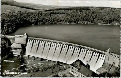 Edersee Edersee Fliegeraufnahme x / Edertal /Waldeck-Frankenberg LKR