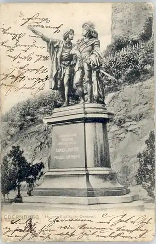 Bad Kreuznach Bad Kreuznach Ebernburg Hutten Sickingen Denkmal  x / Bad Kreuznach /Bad Kreuznach LKR