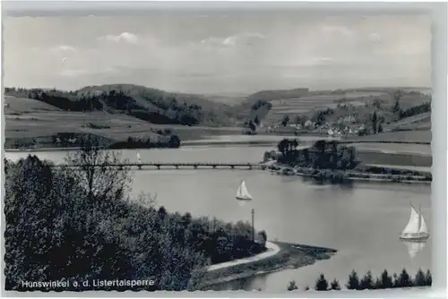 Hunswinkel Hunswinkel Listertalsperre x / Meinerzhagen /Maerkischer Kreis LKR