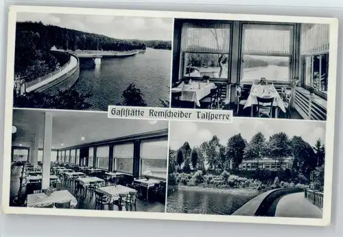 Remscheid Remscheid Restaurant Remscheider Talsperre * / Remscheid /Remscheid Stadtkreis