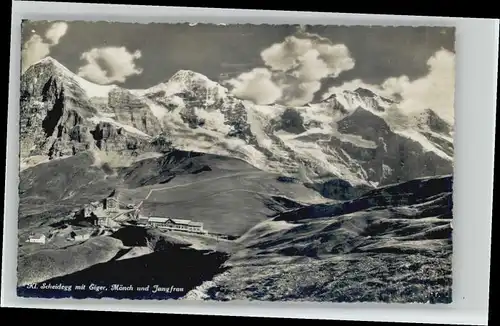 Kleine Scheidegg Wengen Kleine Scheidegg Eiger Moench Jungfrau * / Scheidegg, Kleine /Rg. Wengen