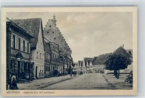 Weismain Weismain Marktplatz Rathaus x / Weismain /Lichtenfels LKR