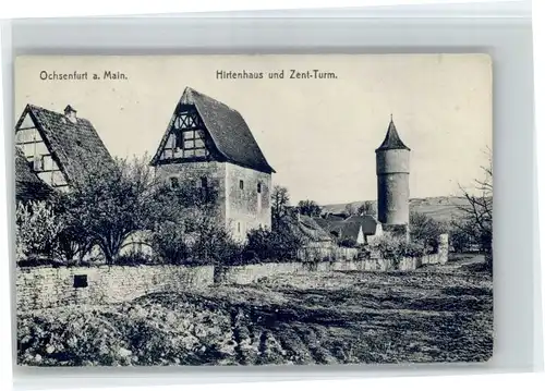 Ochsenfurt Ochsenfurt Hirtenhaus Zentturm x / Ochsenfurt /Wuerzburg LKR