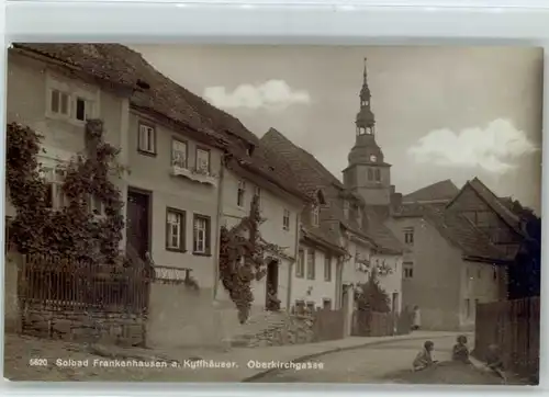 Bad Frankenhausen Bad Frankenhausen Kyffhaeuser Oberkirchstrasse * / Bad Frankenhausen /Kyffhaeuserkreis LKR