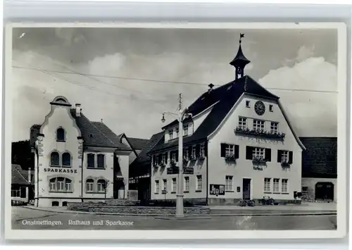 Onstmettingen Onstmettingen Rathaus Sparkasse x / Albstadt /Zollernalbkreis LKR