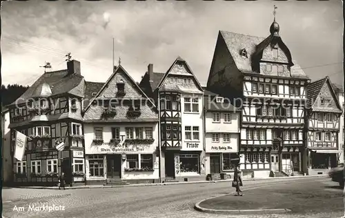 Adenau Hotel Zum wilden Schwein Marktplatz  / Adenau /Ahrweiler LKR