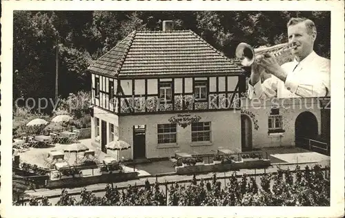 Walporzheim Winzerhaus Jupp Kriechel Trompete / Bad Neuenahr-Ahrweiler /Ahrweiler LKR