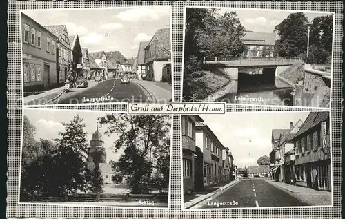 Diepholz Langestrasse Schloss Lohnepartie / Diepholz /Diepholz LKR