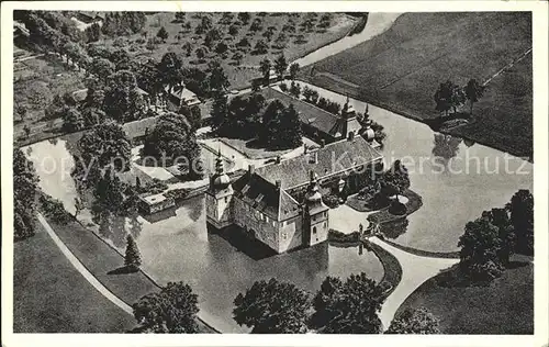 Dorsten Schloss Lembeck Fliegeraufnahme / Dorsten /Recklinghausen LKR