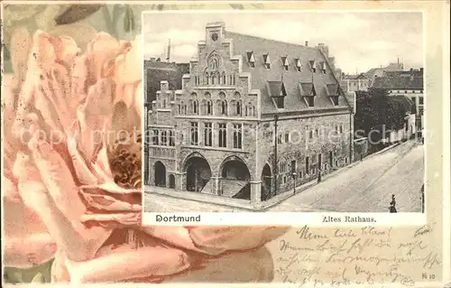 Dortmund Altes Rathaus Rose / Dortmund /Dortmund Stadtkreis