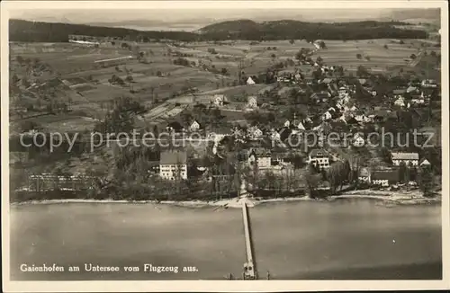 Gaienhofen Untersee Fliegeraufnahme / Gaienhofen /Konstanz LKR