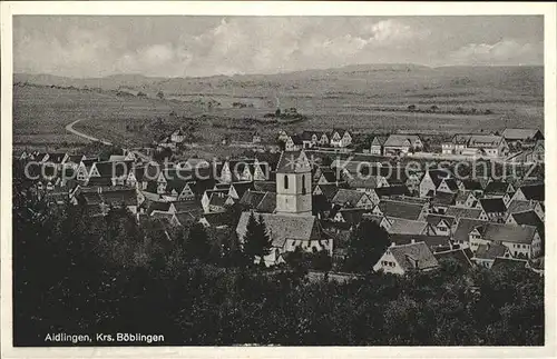 Aidlingen Wuerttemberg Fliegeraufnahme / Aidlingen /Boeblingen LKR