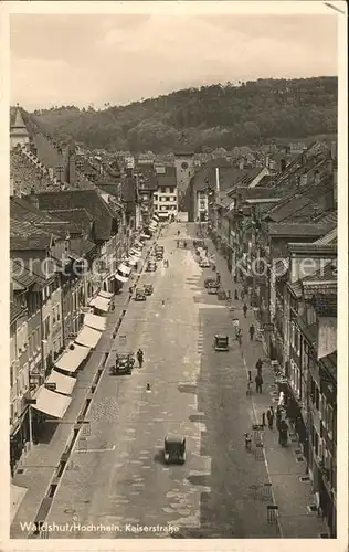 Waldshut Tiengen Rhein Kaiserstrasse Autos /  /