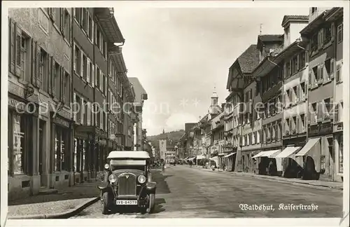 Waldshut Tiengen Rhein Kaiserstrasse Auto /  /