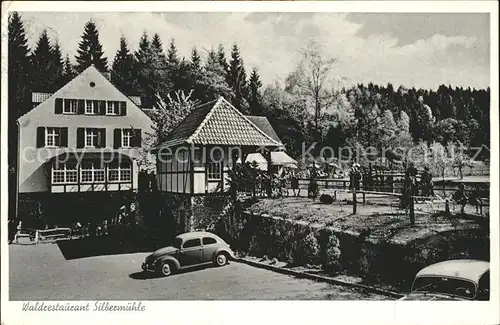 Leopoldstal Lippe Waldrestaurant Pension Silbermuehle Autos / Horn-Bad Meinberg /Lippe LKR